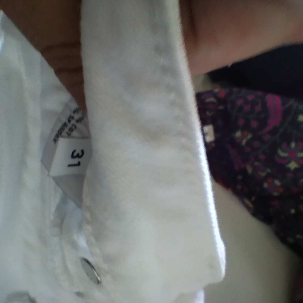 HUDSON Bacara Crop Cuffed Jean White size 31 - Picture 4 of 7